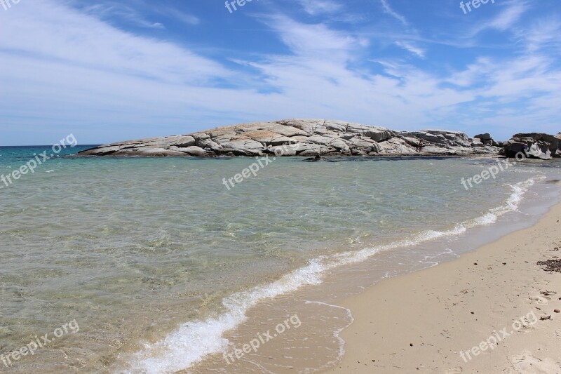 Sardinia Sea Beach Summer Costa