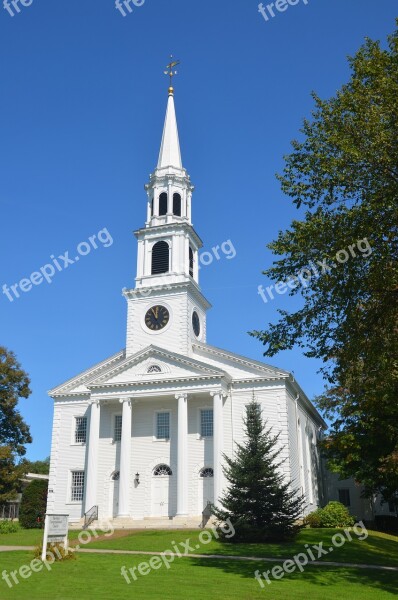 First Congregation Church Williamstown Massachusetts Berkshires Free Photos