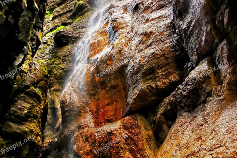 Partnachklamm Bavaria Clammy Water Nature