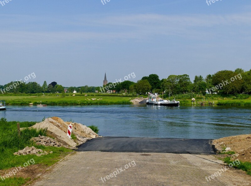 Mesh River Ferry Limburg Water