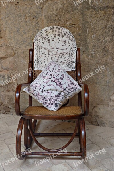 Rocking Chair Vintage Memories Furniture Old