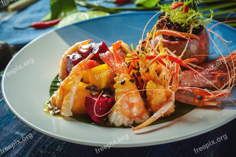 Shrimp Thailand Food Free Photos