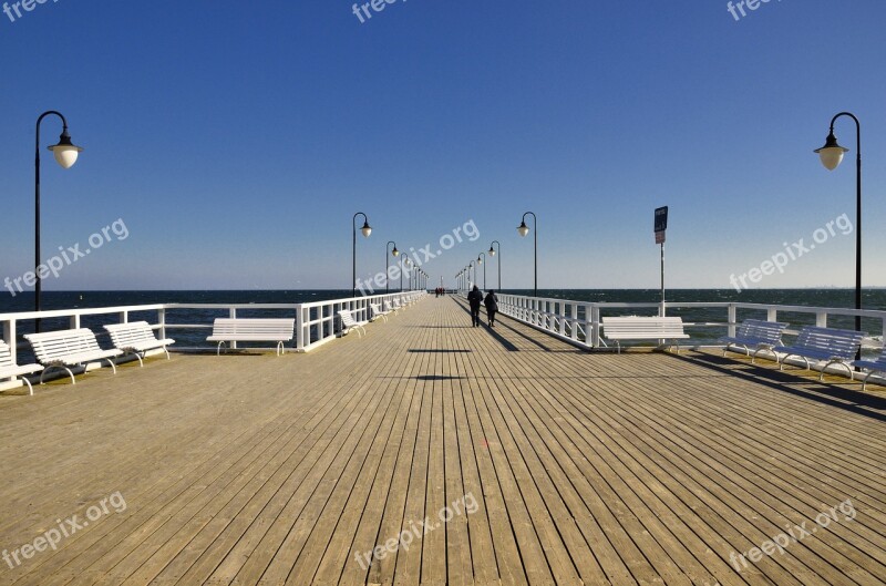 Pier Jetty Jutty Sea Ocean