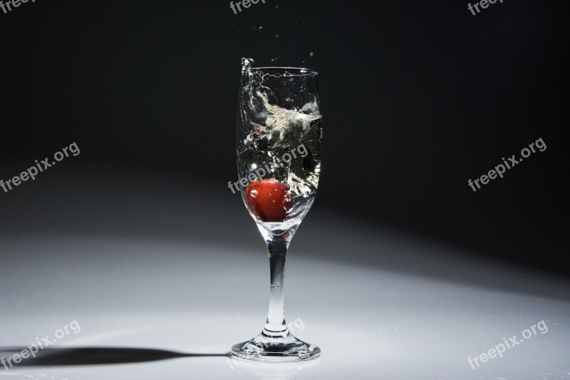 Glass Bowl Drink Wine Crown