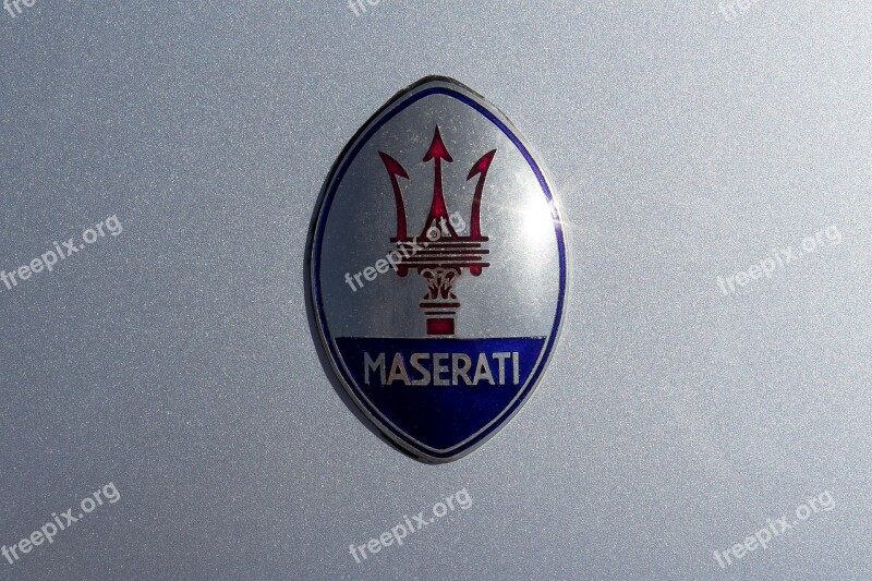 Trademarks Signet Trident Maserati Sports Car