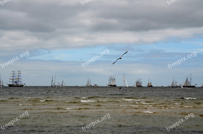 Sail Ship Kiel Week Sea Boat