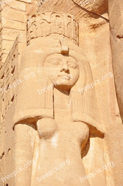 Abu Simbel Temple Egypt Antique Nile