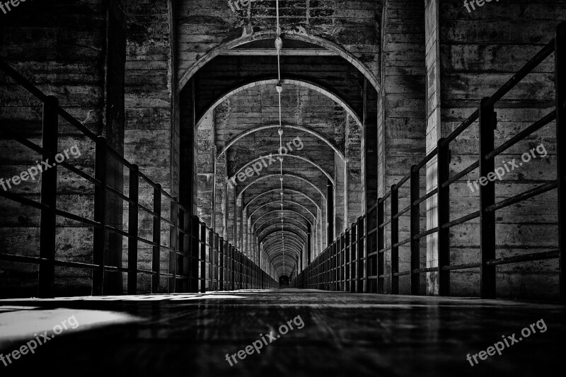 Fribourg Viaduct Concrete Bnw Railway