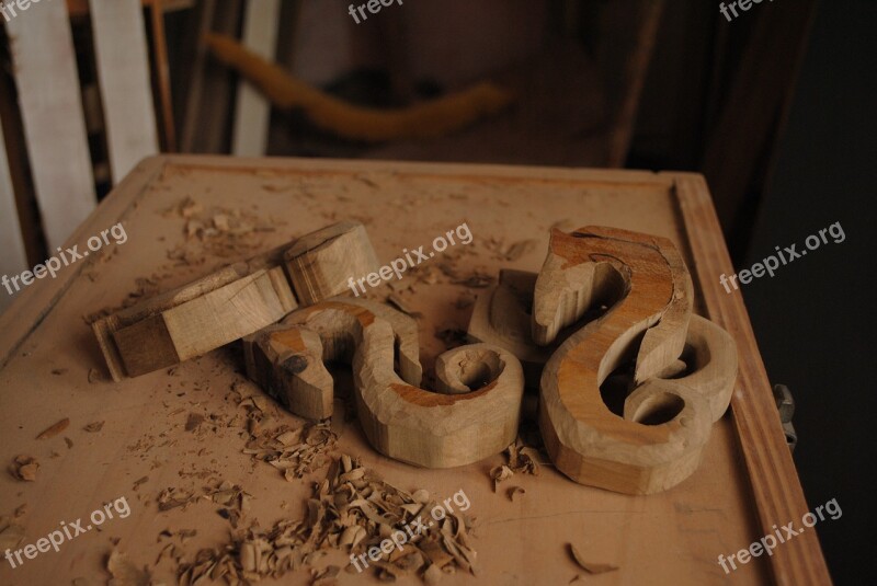 Carpenter Work Craftsman Wood Carving