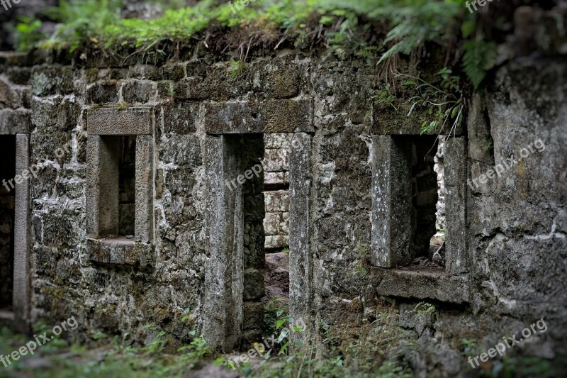 Ruins Old Mill The Disintegration Of The Shabby