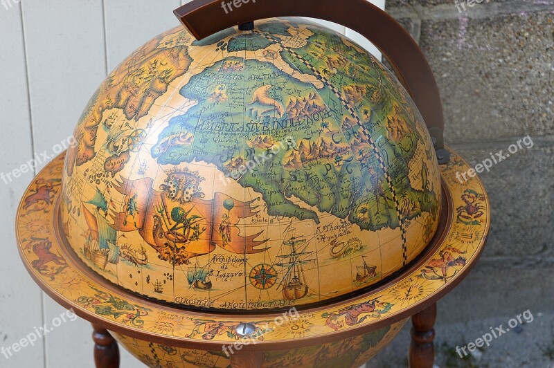 Planet World Map World Globe Bar Earth Globe