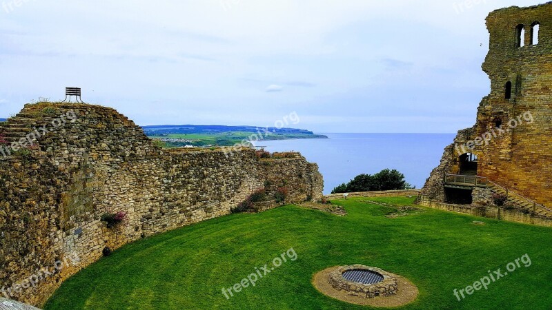 Landmark Scarborough Historic Britain Views Sea