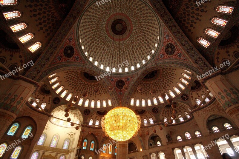 Cami Architecture Islam Prayer Worship