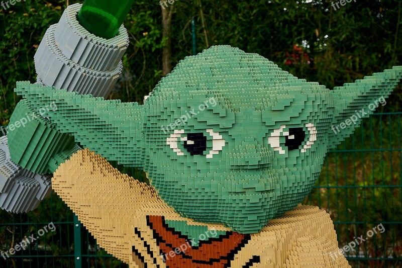 Legoland Starwars Yoda Kriegder Star Lego Blocks