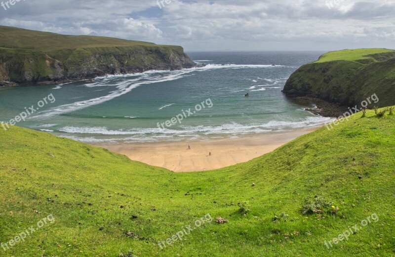 Sea Ireland Sea Coast Ocean Landscape