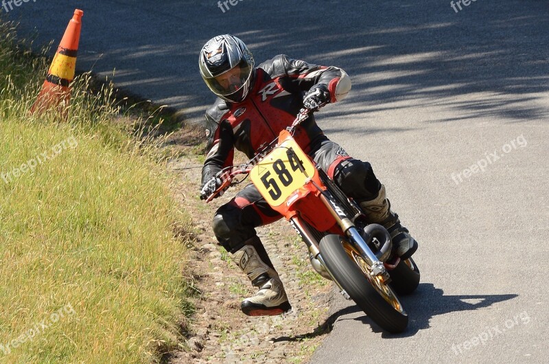 Motorbike Leaning Hillclimb Speed Motorsport