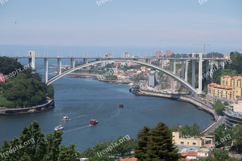 Porto Bridge Douro Free Photos