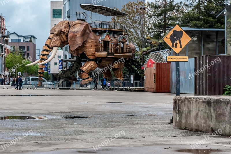 Elephant City Nantes Machines Of The Isle Sculpture