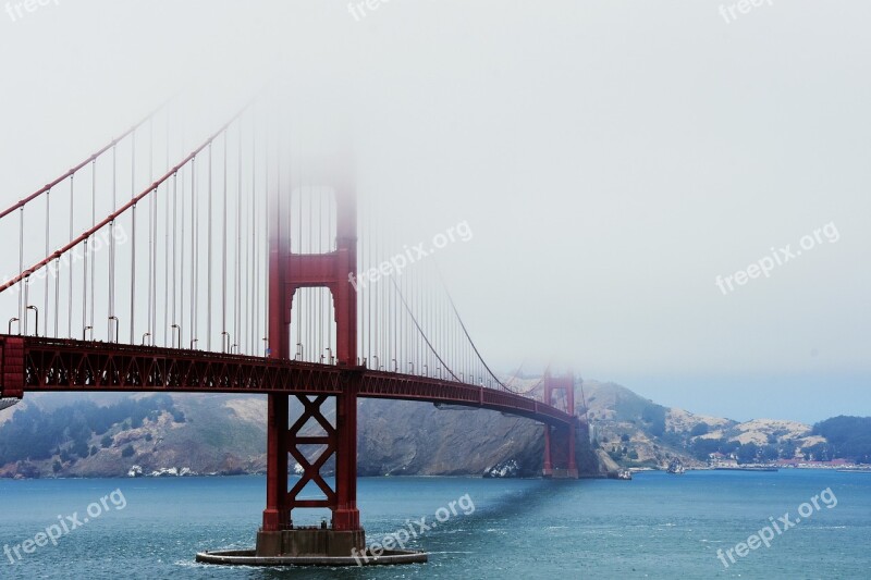 Golden Gate Bridge San Francisco California Architecture