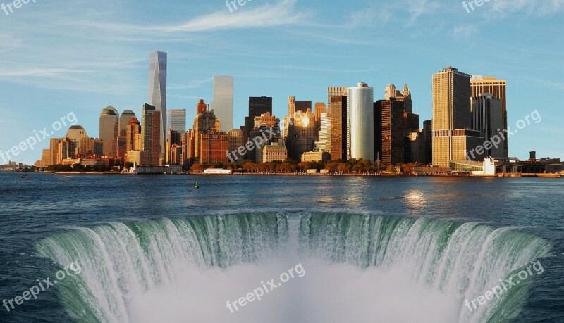 Newyork City Sea Hole Water