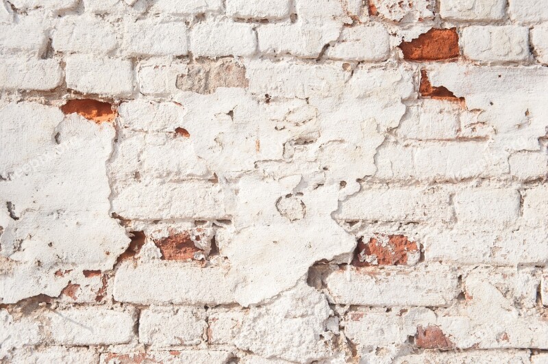 White Wall Red Brick Brick Red House