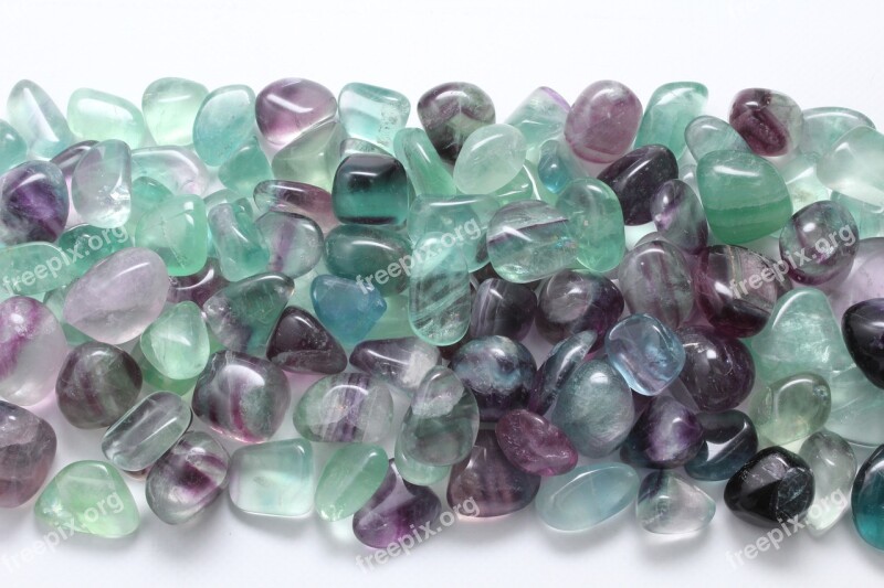 Fluorite Ore Gem Decorate Bless You