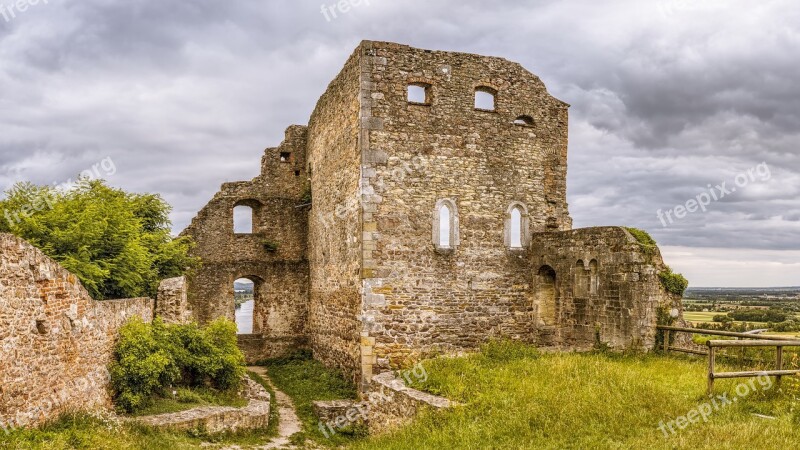 Burgruine Donaustauf Danube Castle Building