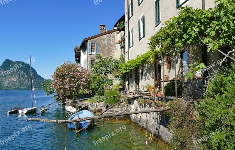 Italy Lake Como Vacations Boats Coast