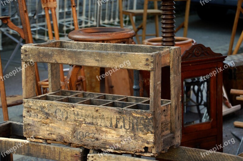 Fund Wooden Crate Wood Cashier At Bottles Fund To Carry