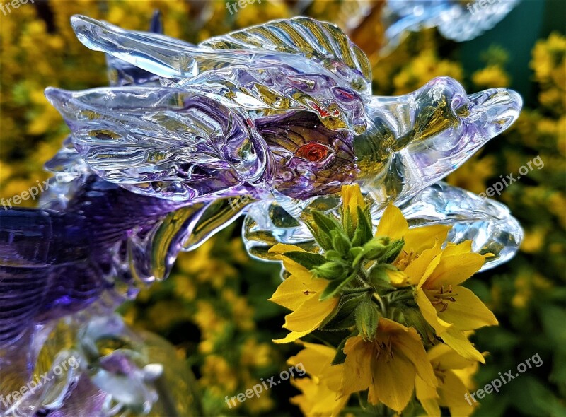 Glass Dragon Art Craft Free Photos