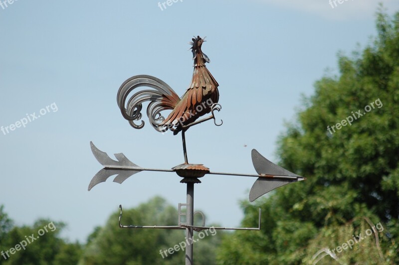 Weathercock Weather Vane Weathervane Free Photos