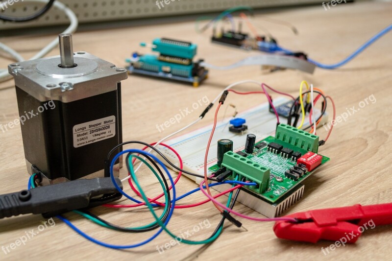 Electronics Stepper Motor Electrical Engineering Technology Current