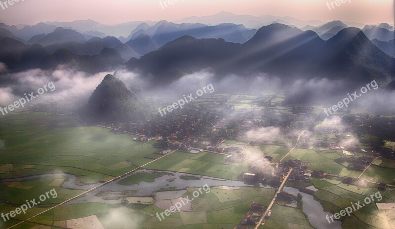 Vietnam Landscape Photo Binh Minh Landscape Of Vietnam Free Photos