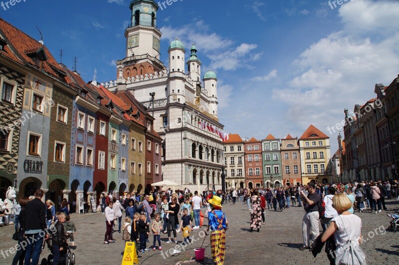 Poznan Rynek Market City Town Hall