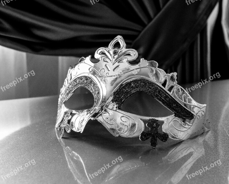 Mask Carnival Venetia Mysterious Hide