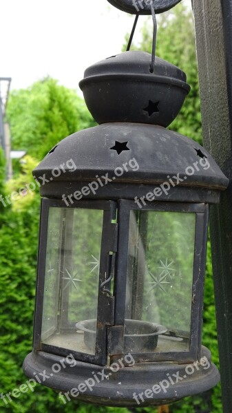 Chandelier Lantern Ornament Romantic Garden