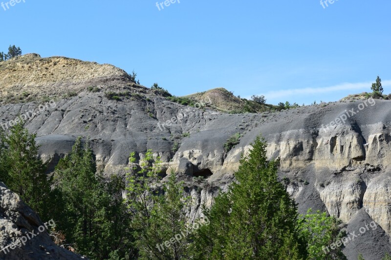 Bentonite Clay Detox Badlands North Dakota Free Photos