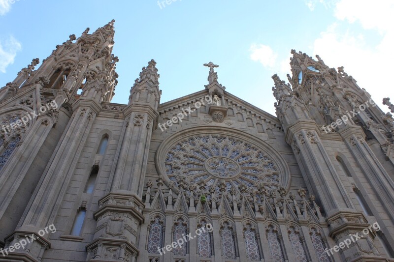 Cathedral Arucas Gran Canaria Church Building