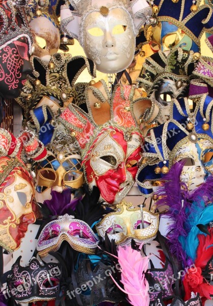 Venice Masks Carnival Mask Mysterious