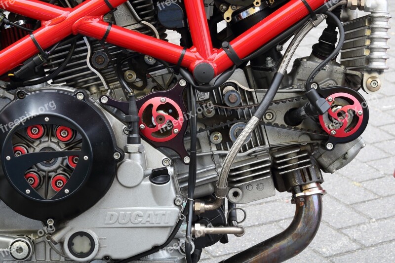 Ducati Monster Motorcycle Italian 4-stroke