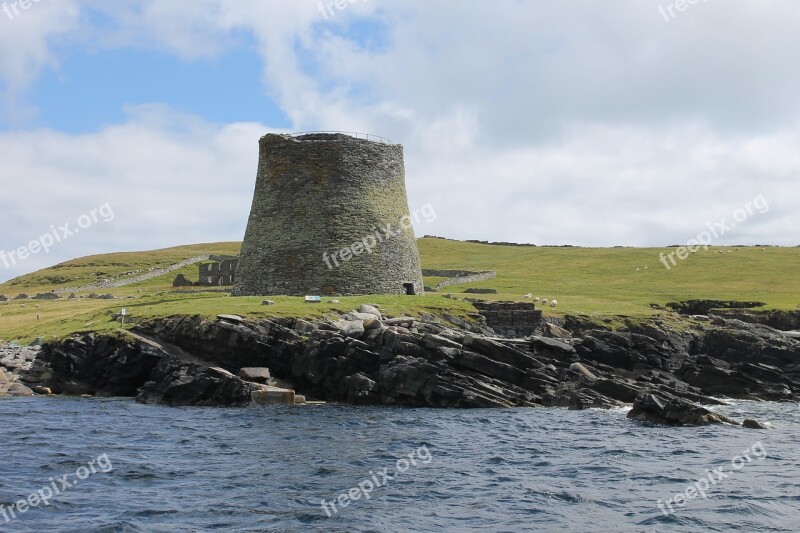 Broch House Castle Fort Neolithic