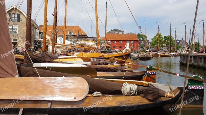 Fishing Boats Port Spakenburg Boating Tourism