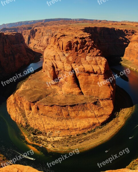 Canyon Arizona Landscape Colorado Desert