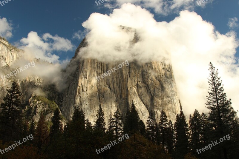 Sky Landscape Mountain Clouds Nature