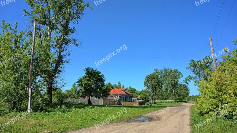 Village Street House Old Country House