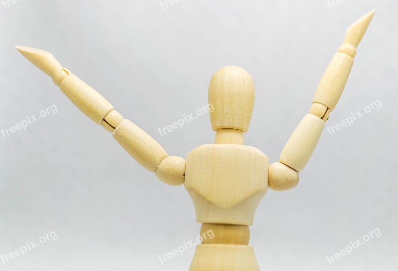 Mannequin Wood Figure Movement Figurine