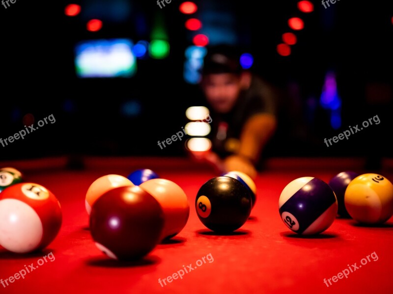 Pool Billiards 8 Ball Skill Balls