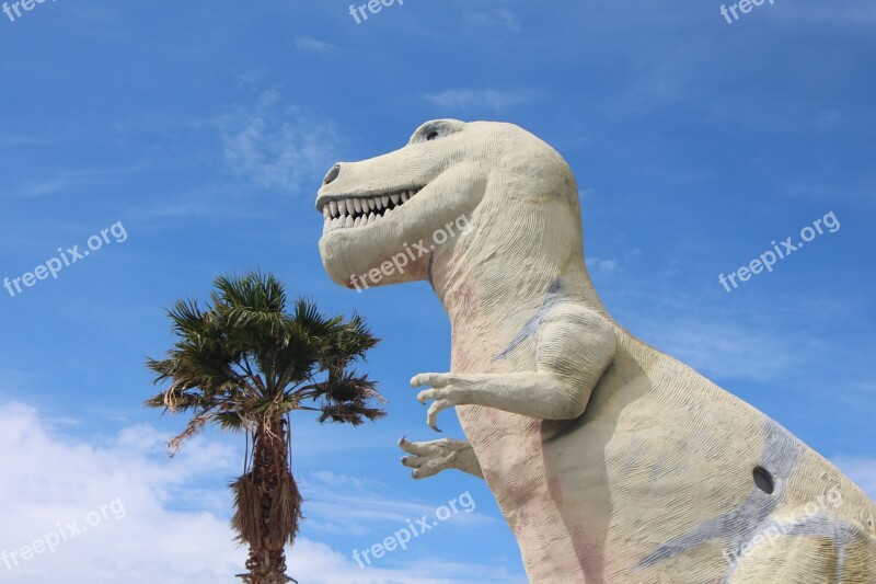 T-rex Dinosaur Palm Springs California Dino