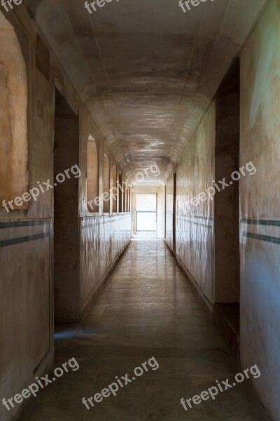 Perspective Corridor Architecture Hallway Building