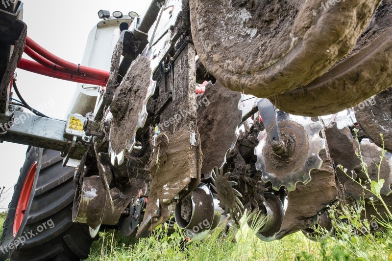 Tractor Gülle Liquid Manure Spreader Fertilization Güllefaß